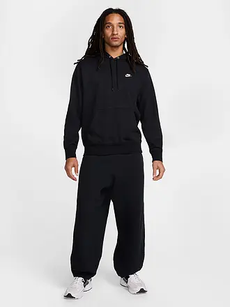 NIKE | Sudadera con capucha para hombre NK Club French Terry | schwarz